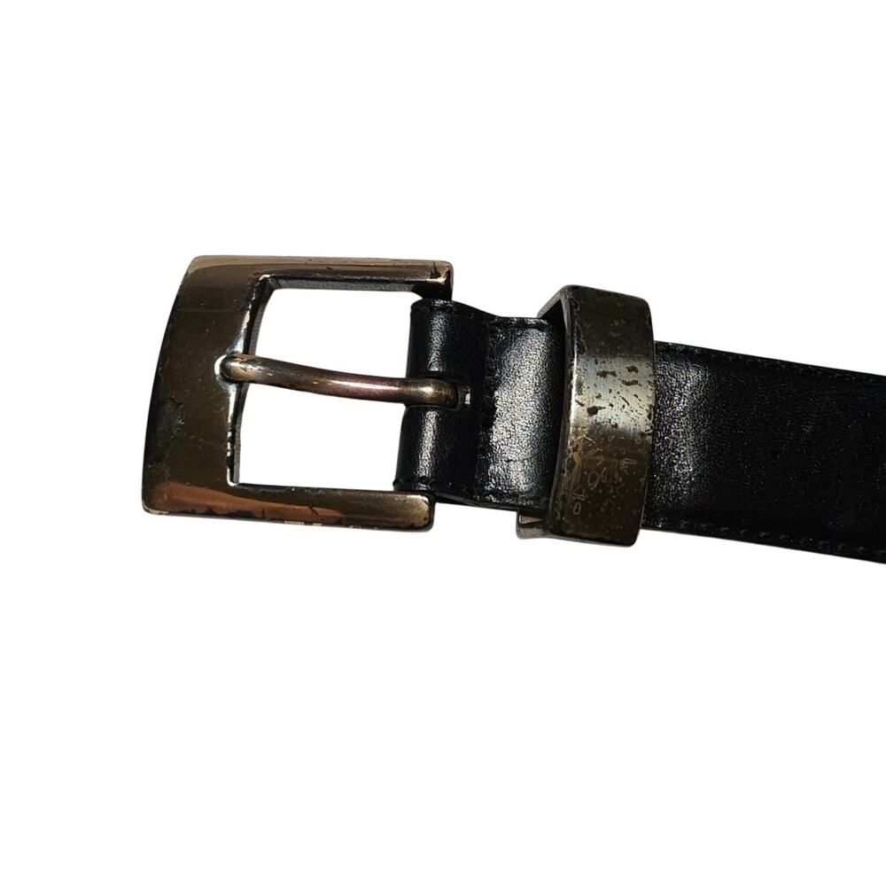 Fossil Women's Black Leather Belt Size Small BT7797BLK S Vintage